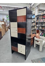 Multi-color Checkered Cabinet