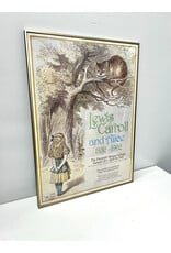 Lewis Carroll and Alice 1832--1982 Pierpont Morgan Library Exhibition Poster--AS IS