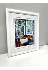 Picnic Delights, framed lithograph, sgnd Sarah Wylde
