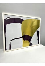 Framed Gold Abstract Print