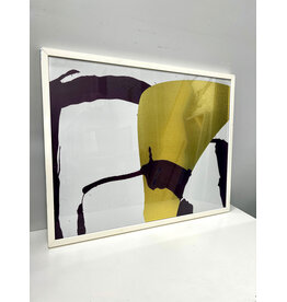 Framed Gold Abstract Print