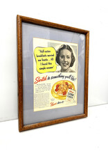 Framed Kelloggs Corn Flakes Ad