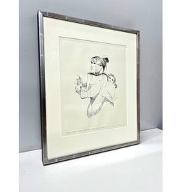 Arctic Mother & Child, framed lithograph, 34/200, sgnd James Archibald Houston