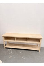 Modern Natural Solid Wood Tv Stand/Console