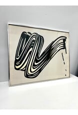 Brushstroke by Roy Lichtenstein, framed serigraph