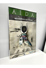 Aida--Metropolitan Opera, 1978, framed vintage poster--AS IS