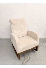 Modern Cream Nursery Rocking Chair