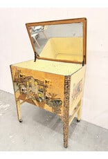 Decorative Rolling Cabinet