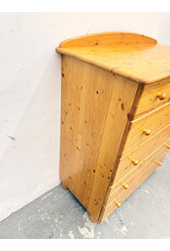 Pine 7-Drawer Wood Dresser