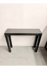 Modern Black Wood Console
