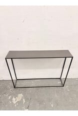 Mill Rectangular Steel Console Table, CB2
