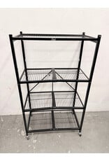 Origami 4-Tier Foldable Steel Storage Rack