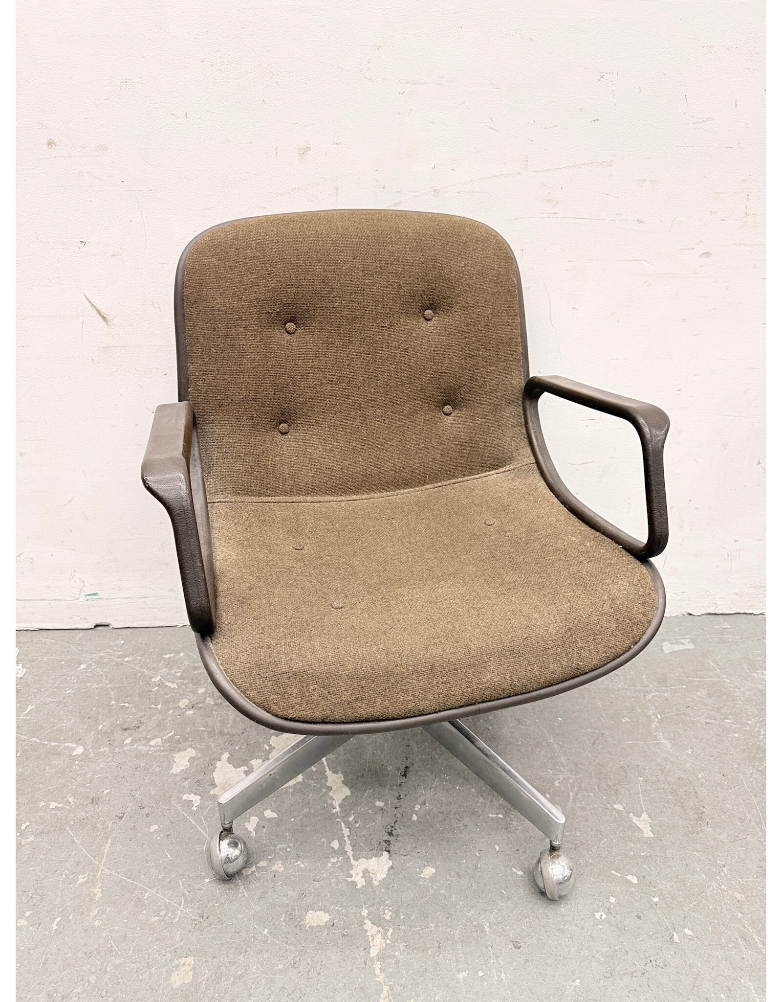 Vintage Steelcase Style Swivel Desk Chair