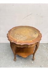 Antique Style Round Accent Table