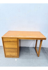 Mid-Century Modern Birch Writing Desk