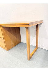 Mid-Century Modern Birch Writing Desk