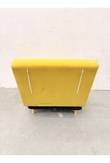 Modern Mustard Yellow Convertible Sleeper Lounge Chair