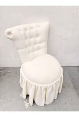 PB Teen X LoveShackFancy Swivel Vanity Chair