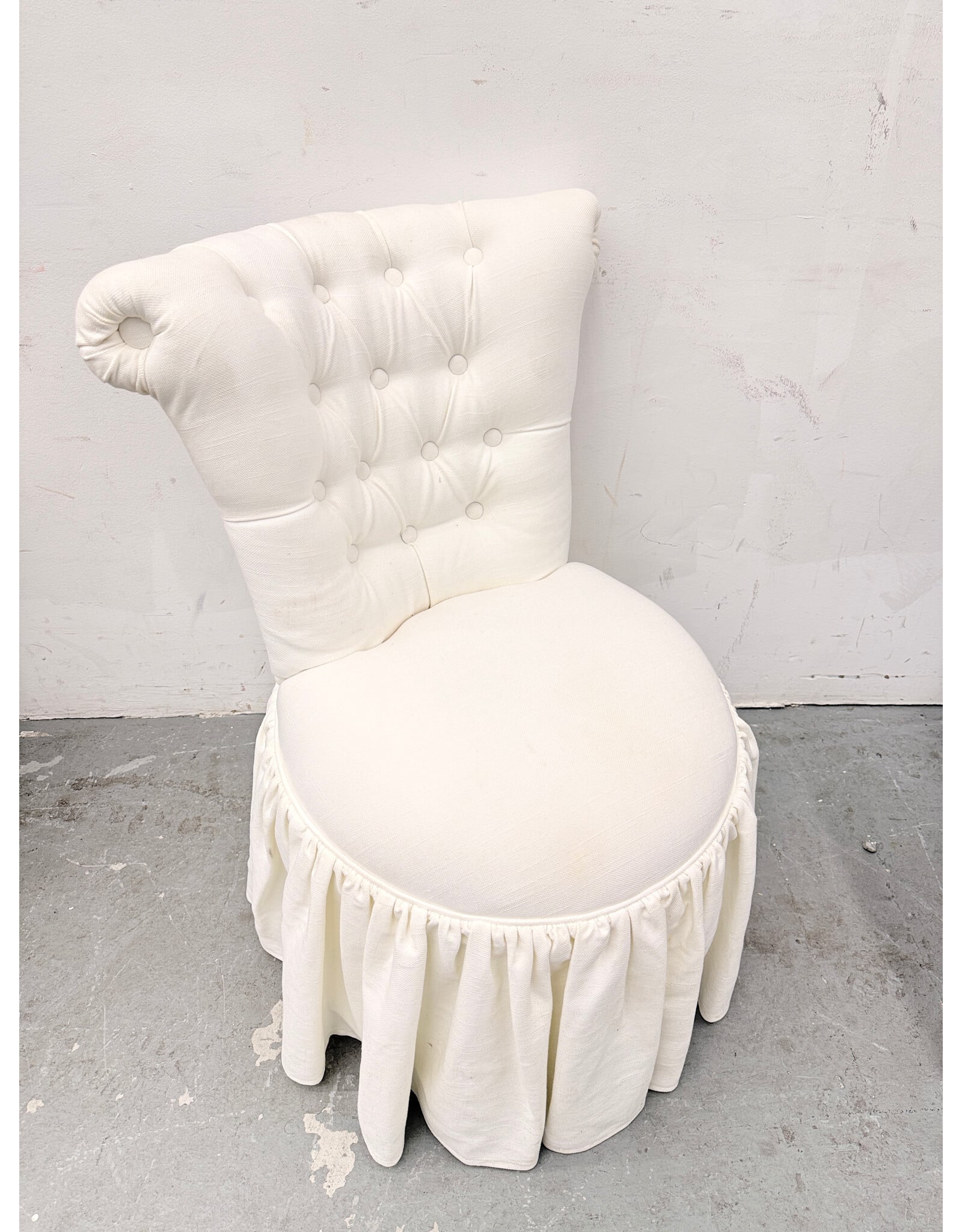 PB Teen X LoveShackFancy Swivel Vanity Chair