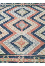 Palmetto Living Alexandria Kilim Diamonds Faded Red Area Rug