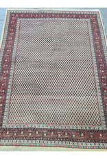 Vintage Sarouk Hand-knotted Area Rug