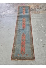 Vintage Turkish Hand-knotted Runner