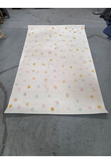 Unique Loom Whimsy Collection Ivory Bubbles Area Rug