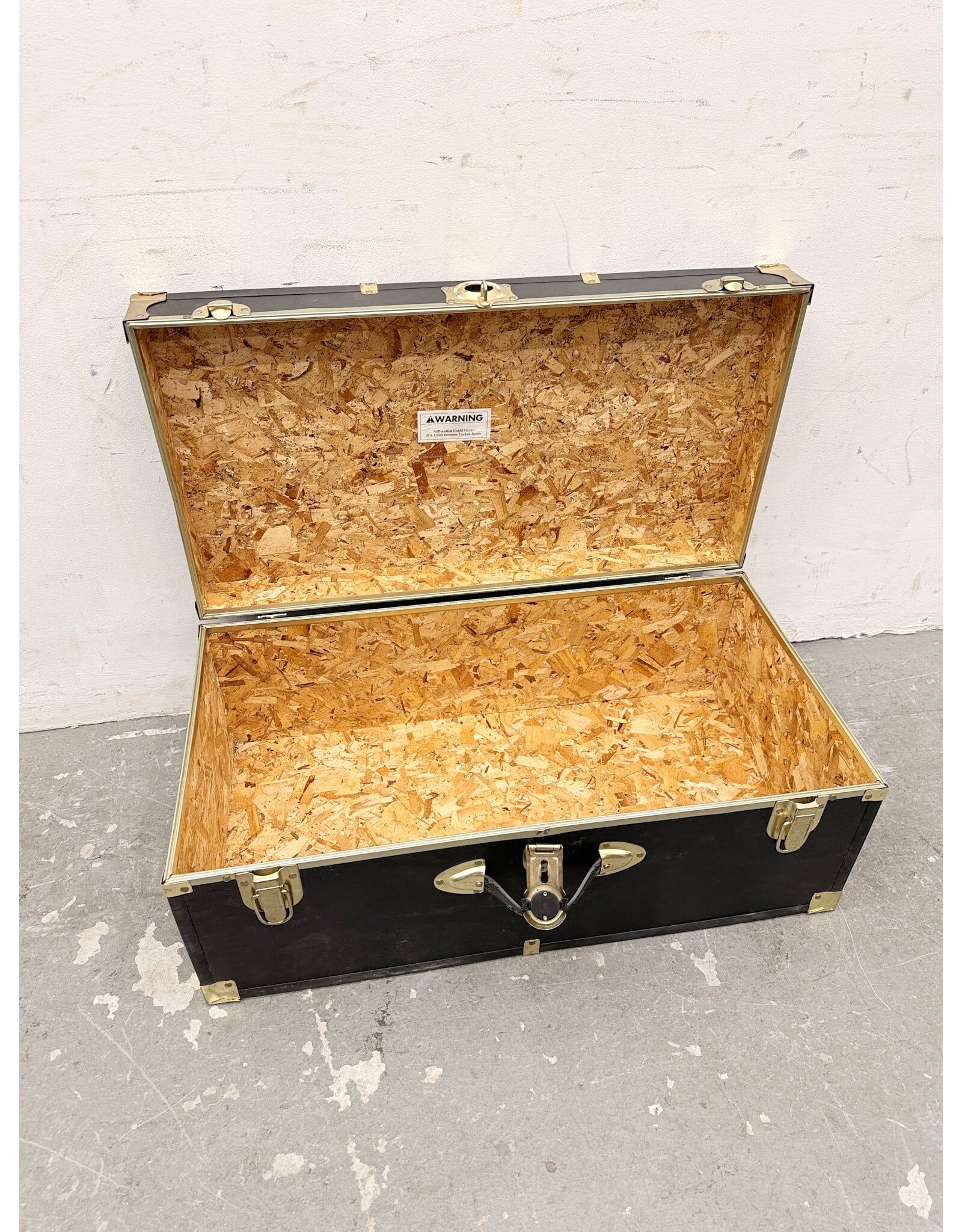 Black Storage Trunk