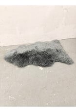 Grey Plush Sheepskin Accent Rug(Baaaah)