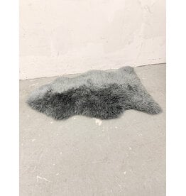 Grey Plush Sheepskin Accent Rug(Baaaah)