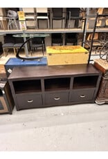 Modern 3-Drawer/3-Shelf Tv Console