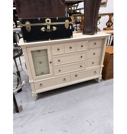 Patina Modern White Wood 11-Drawer Dresser