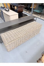 Safavieh Caius Wicker Bench With Storage