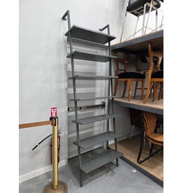 CB2 Stairway Gray Wall Mount Shelf