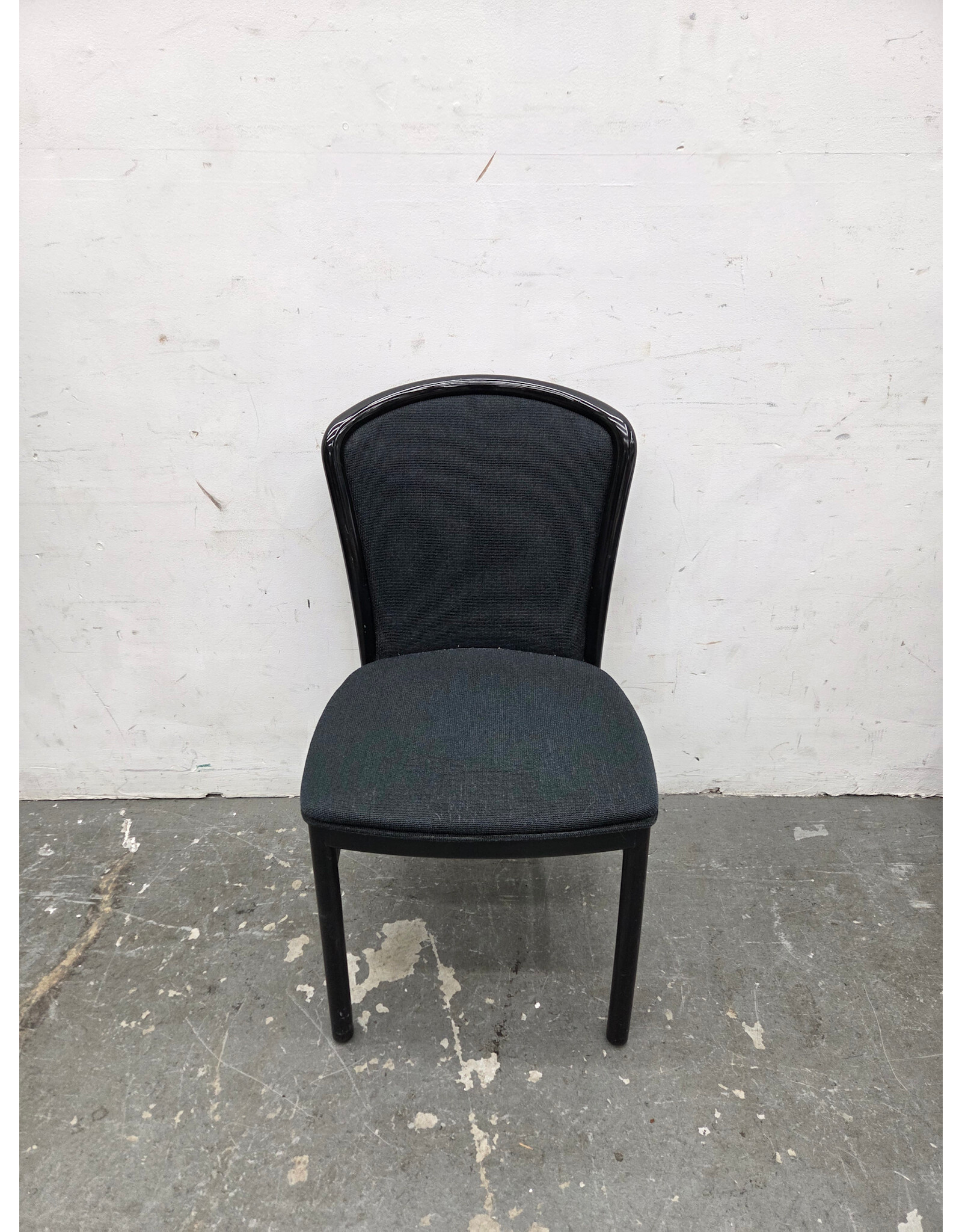 Vintage Black Tonon Side Chair