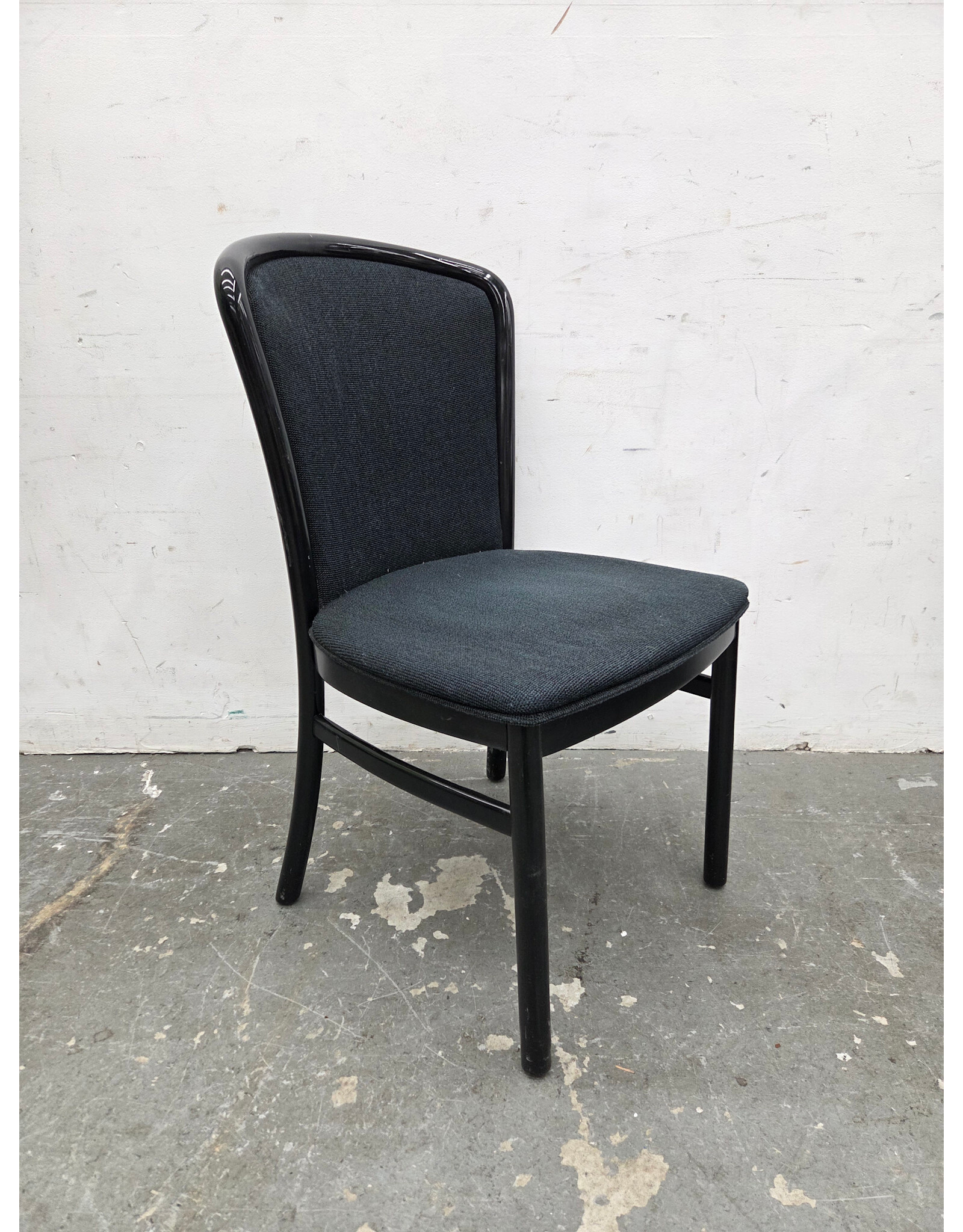 Vintage Black Tonon Side Chair