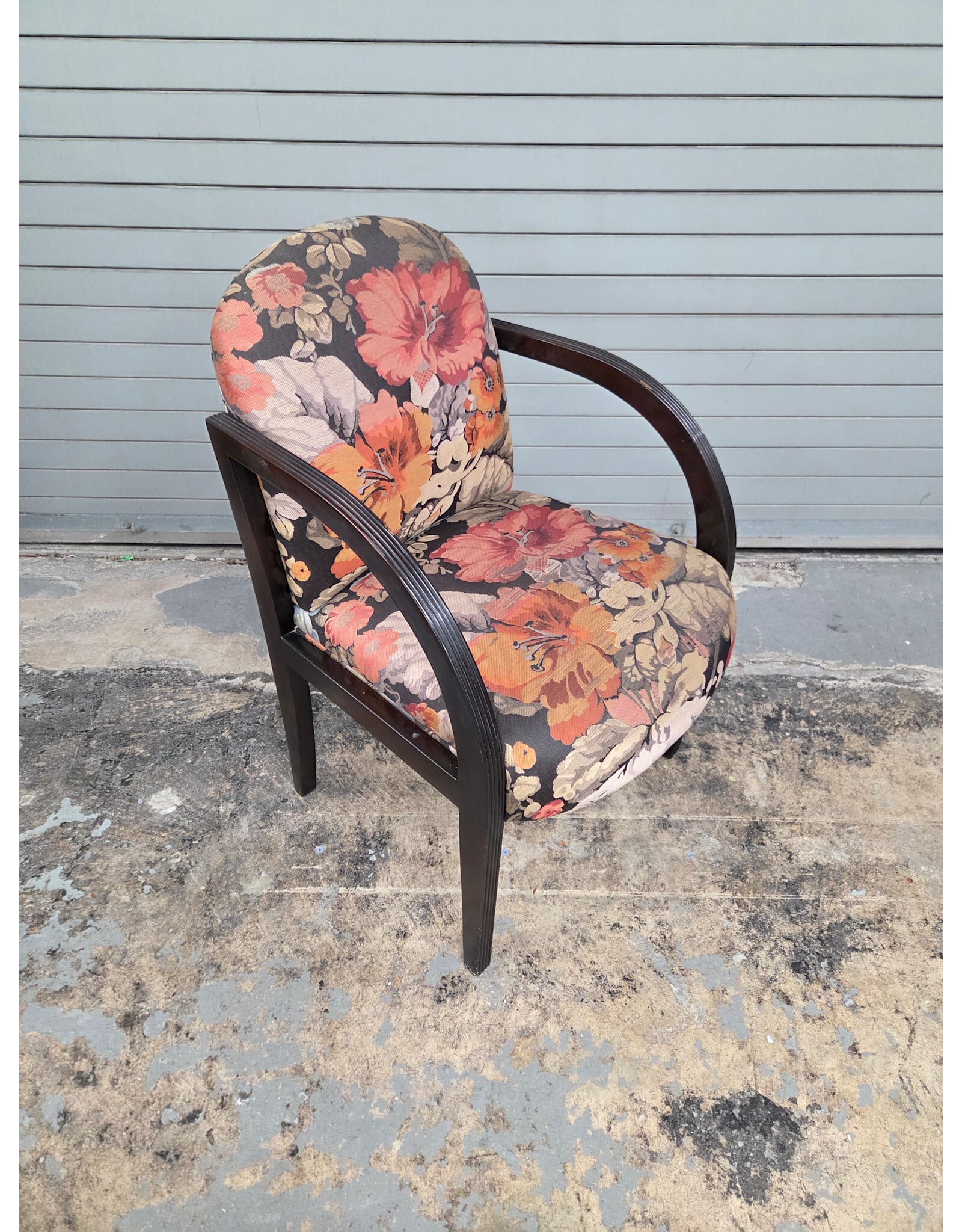 Vintage Donghia Floral Upholstered Chair