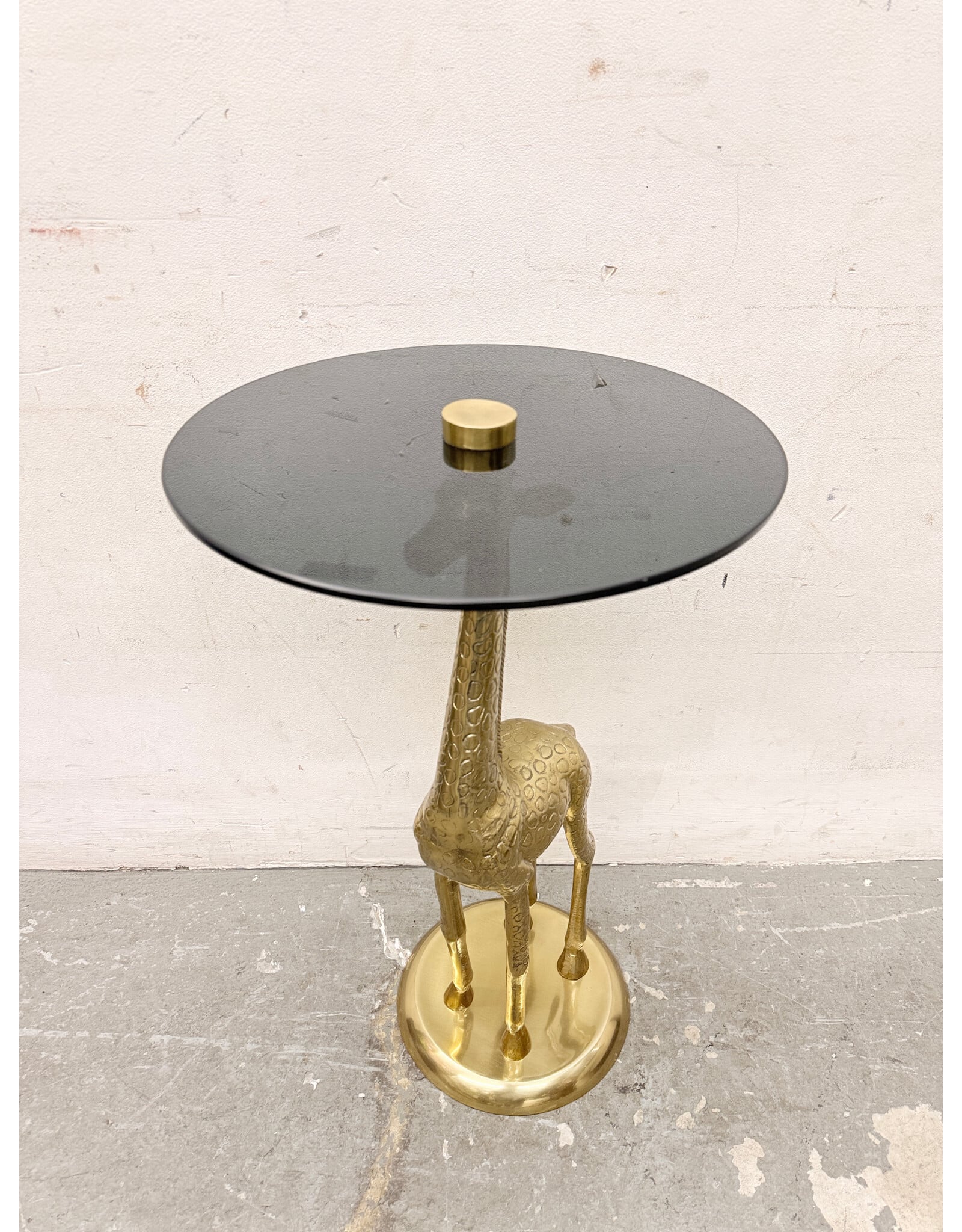 Gillard Giraffe Base Accent Table