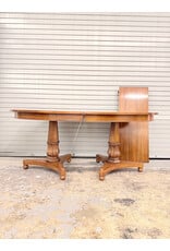 Tripod Feet, Oval Top Extendable Dining Table