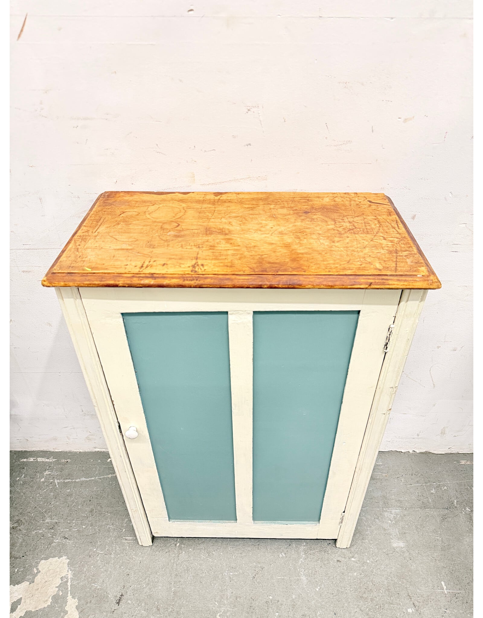 Vintage Style Rustic Wooden Cabinet