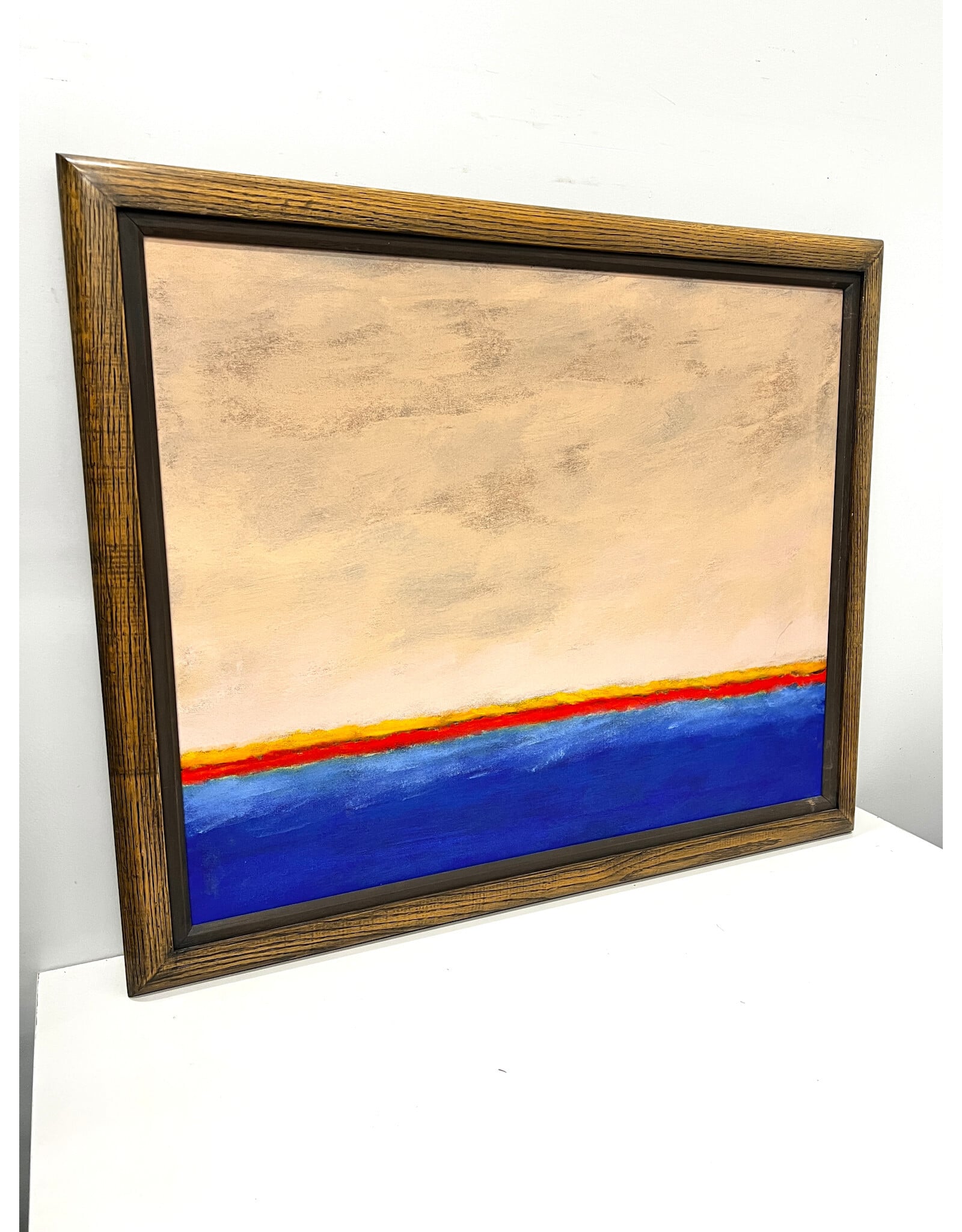 Coastline, framed painting