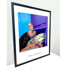 Framed Nivia Gonzalez Poster