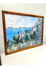 The Sea at L'Estaque by Paul Cezanne, framed print