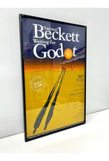 Framed Waiting for Godot 50th Anniversary Production Poster