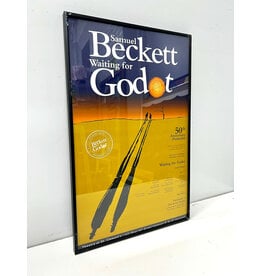 Framed Waiting for Godot 50th Anniversary Production Poster