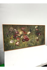 A Bed of Poppies by Maria Oakey Dewing, framed giclee print on canvas