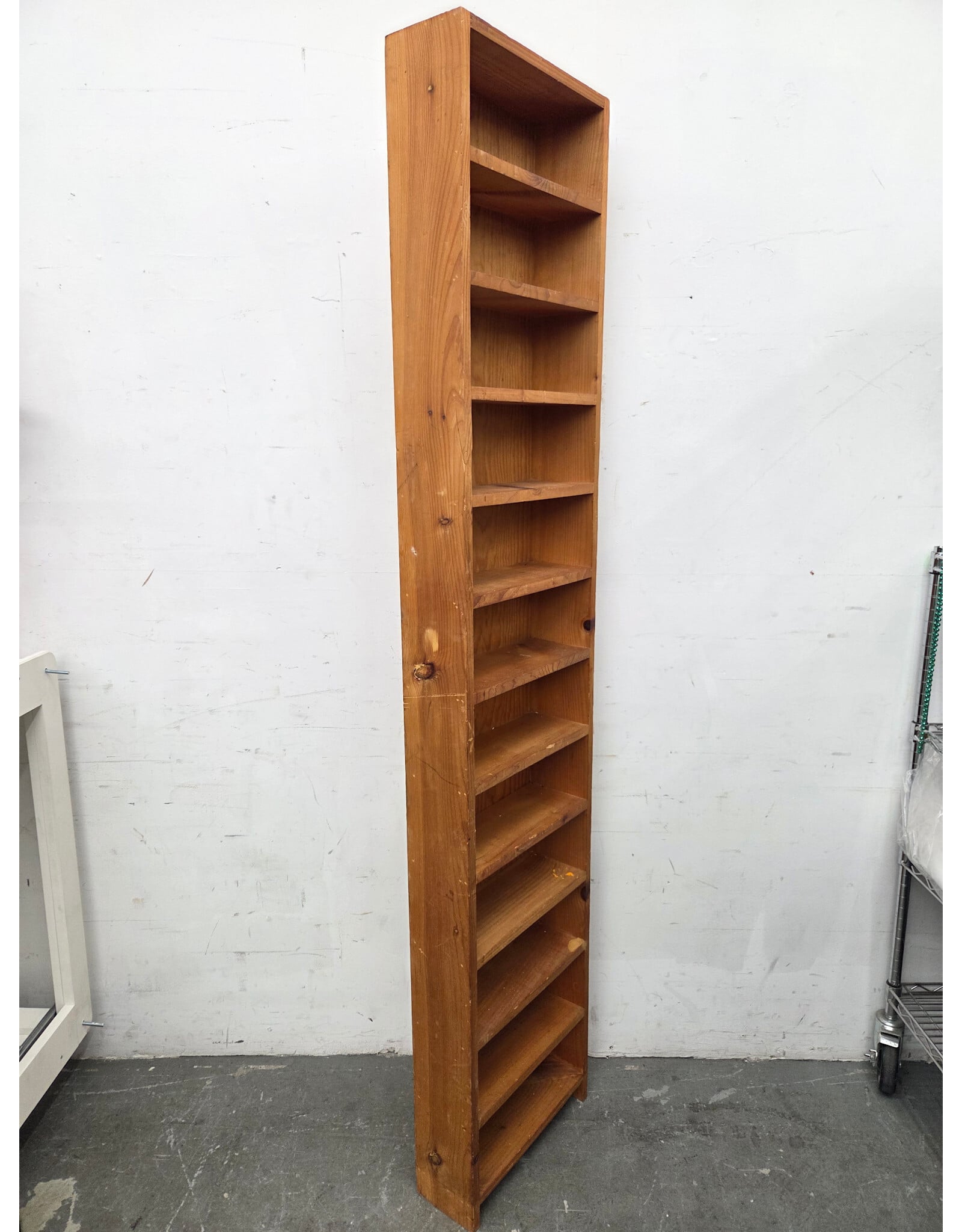 Tall Wooden Shelf