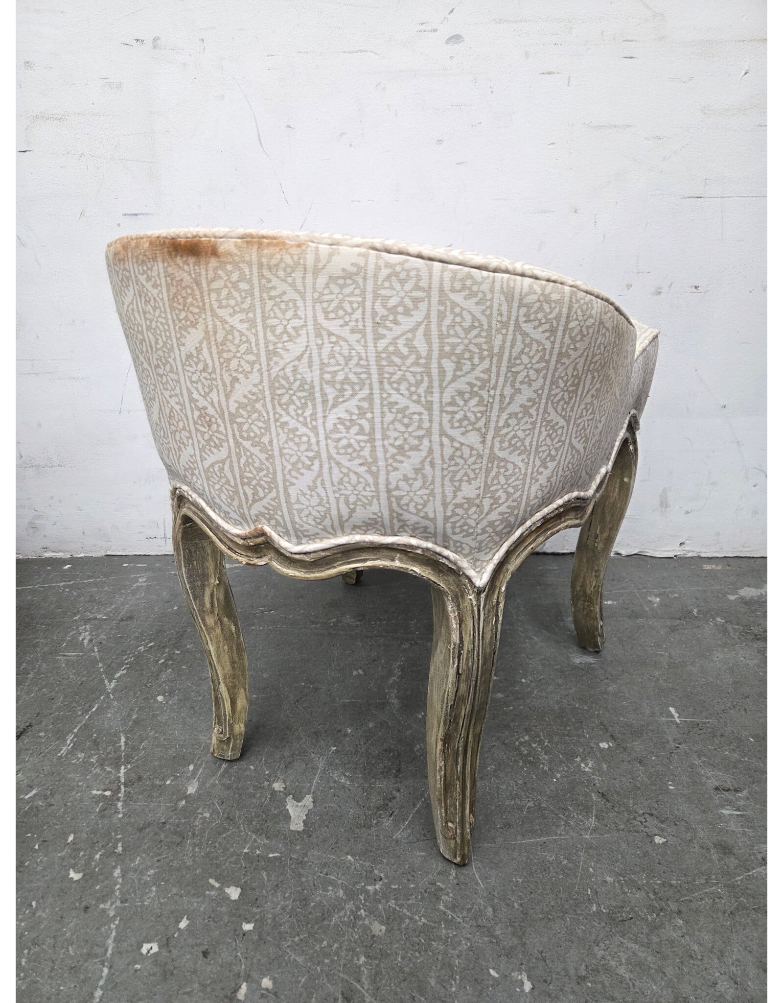 Upholstered Vanity Stool - AS IS