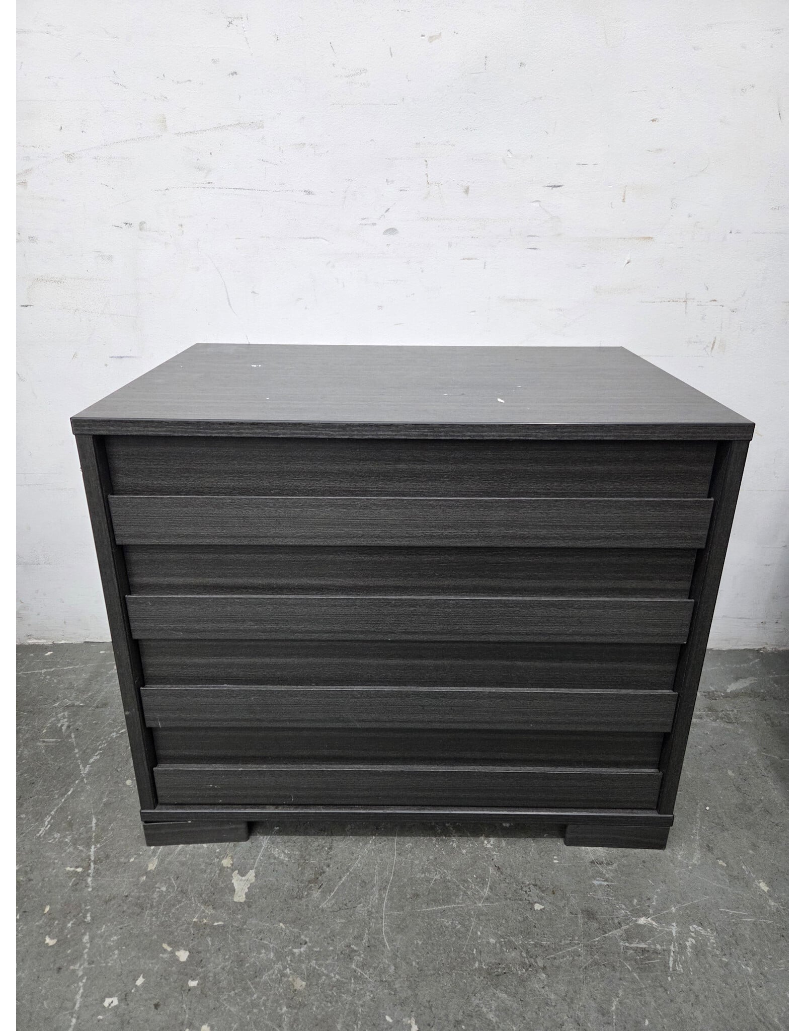 Gray 2 Drawer Nightstand