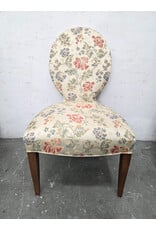 Floral Upholstered Chair